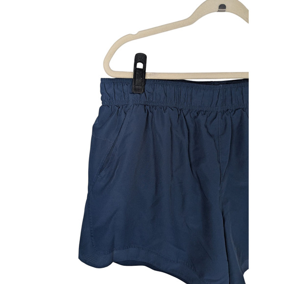 Athletic Works Women's Size XXL / 20 Navy Blue Lined Running Shorts with Pockets - Picture 2 of 6